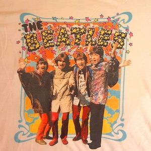 Mens Beatles magical mystery t shirt XL